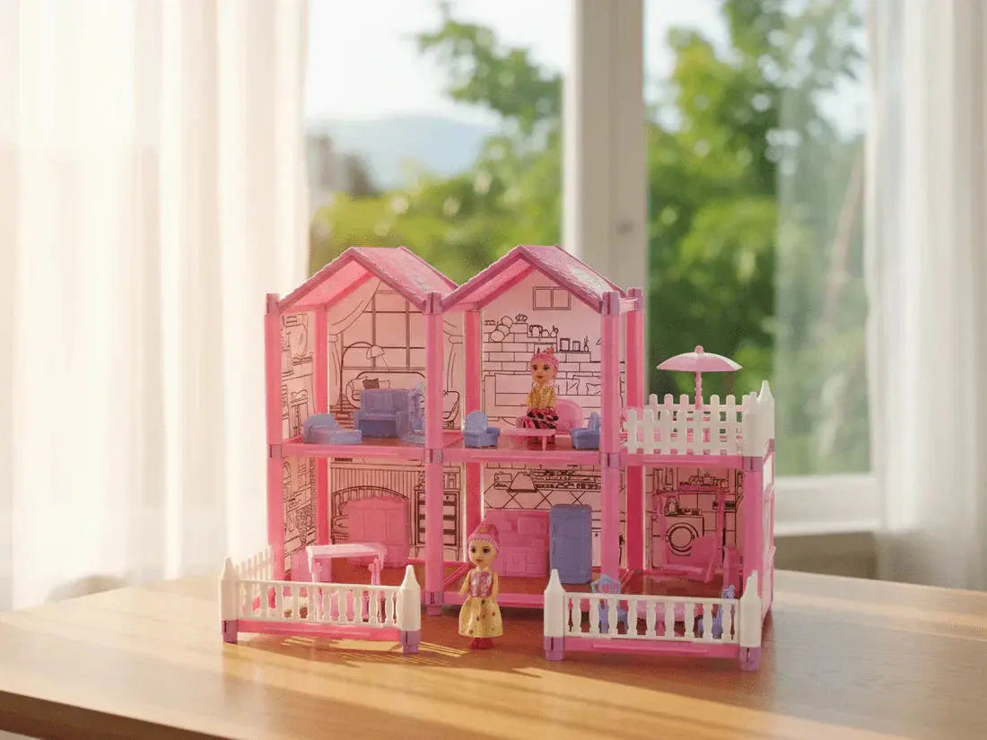 DreamVilla – Villa Dollhouse Playset My Store