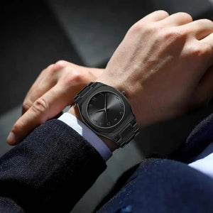 ⌚ ساعة عربية ملكية باللون الأسود 🖤 Nexora Shop